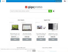 Tablet Screenshot of gigapromo.com